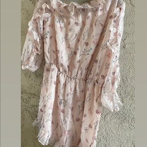 Index brand, floral romper. Size small